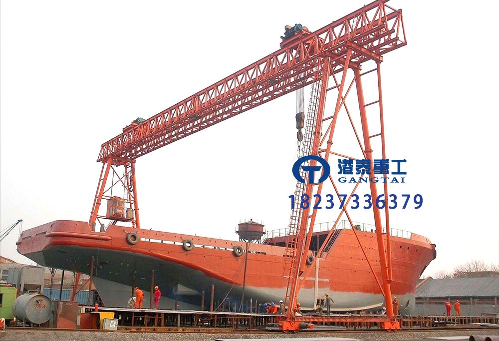 造船門式起重機小車運行時的水平偏差如何控制